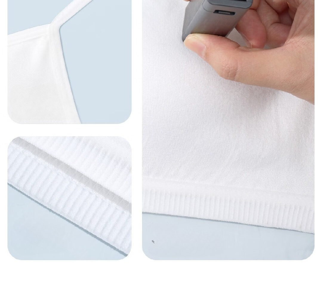 3 パック女性用使い捨てブラジャー女性用タンクトップ洗濯不要 - T Shirt Bra Seamless のレビューと価格