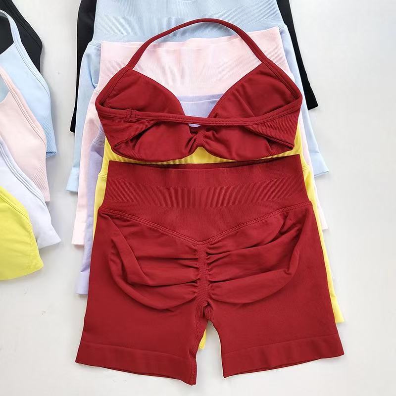 HISTELLO スポーツセットピース女性ストラップ付きジム - Sports Bra Racerback のレビューと価格