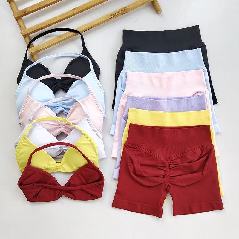 HISTELLO スポーツセットピース女性ストラップ付きジム - Sports Bra Racerback のレビューと価格