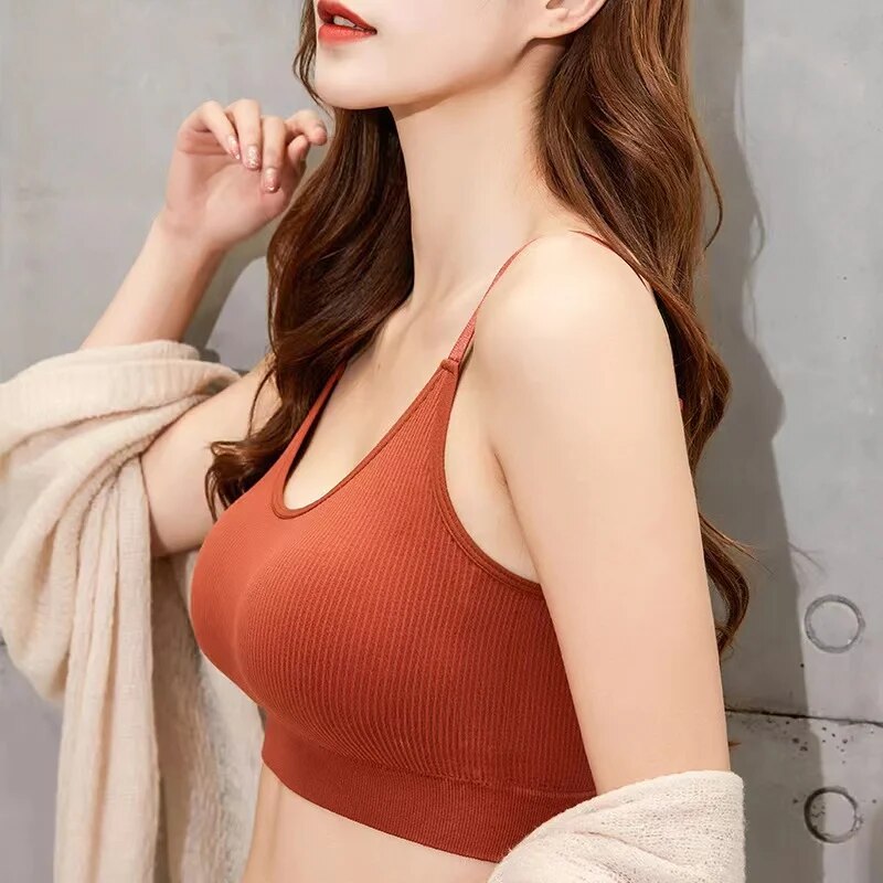 女性のためのシームレスなフルカップブラ,通気性のあるブラレッ - Sleep Bra Bralette のレビューと価格