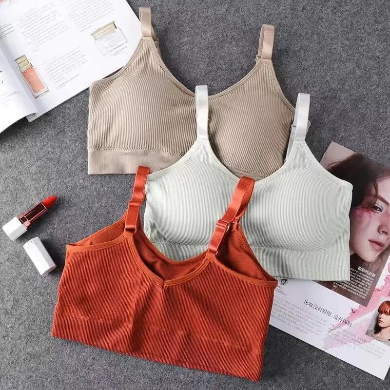 女性のためのシームレスなフルカップブラ,通気性のあるブラレッ - Sleep Bra Bralette のレビューと価格