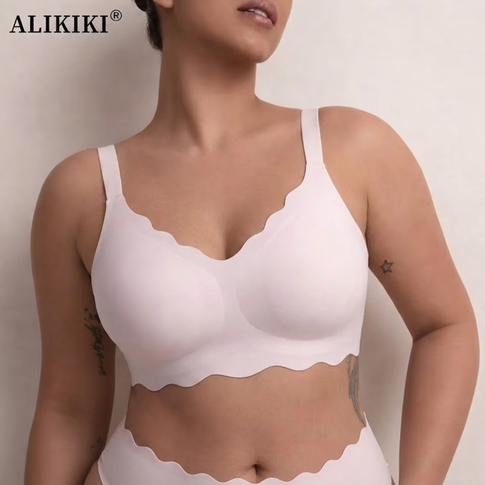 シームレスワイヤレスサポートブラ、プッシュアップ、快適で柔ら - T Shirt Bra Seamless のレビューと価格